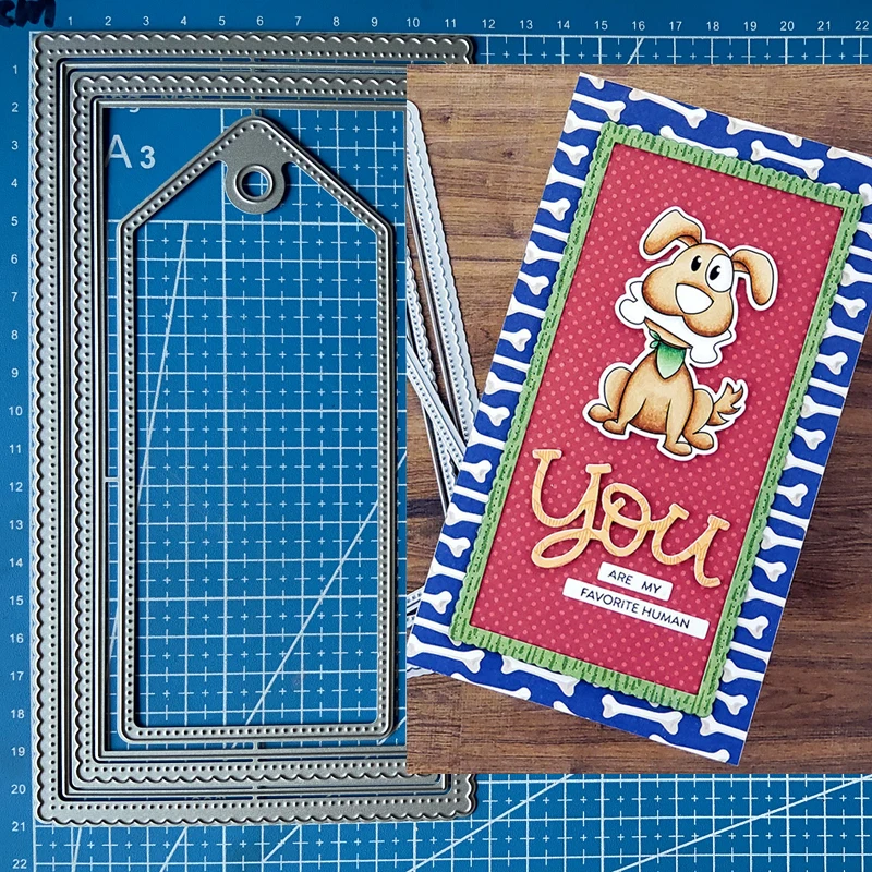 Lucky Goddess Metal Cutting Dies Scallop Frames Diy Scrapbooking Photo Album Decorative Embossing Paper Card Crafts
Lucky Goddess Metal Cutting Dies Scallop Frames Diy Scrapbooking Photo Album Decorative Embossing Paper Card Crafts