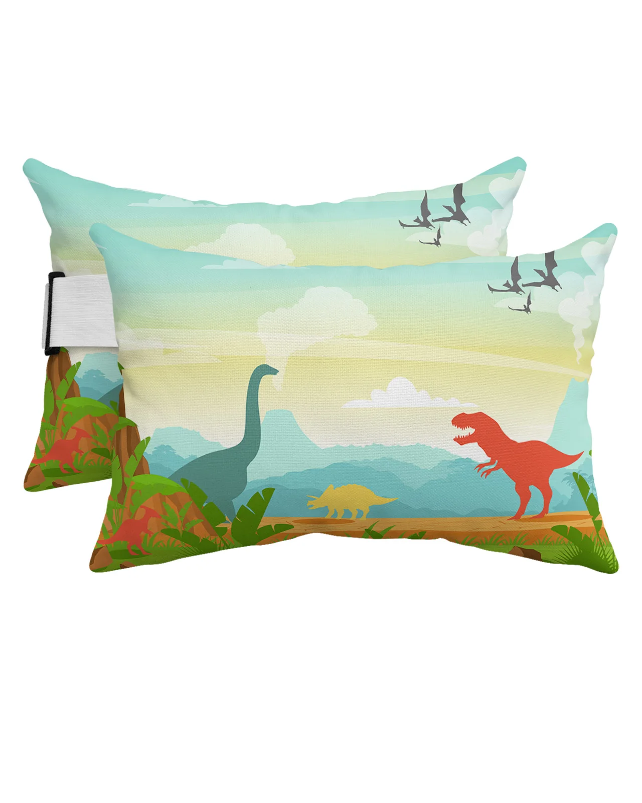 Cartoon Dinosaur Jurassic Waterproof Pillow With Insert Adjustable Elastic Lounge Chair Recliner Head Lumbar Travel Pillow
Cartoon Dinosaur Jurassic Waterproof Pillow With Insert Adjustable Elastic Lounge Chair Recliner Head Lumbar Travel Pillow