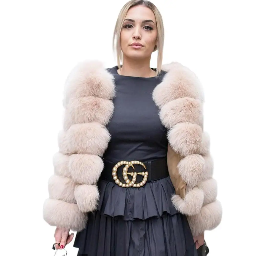 Top Quality Short Real Fur Coat Women Winter Solid Natural Fur Jacket Luxury Full Pelt Thicken Fox Fur Outerwear For Women
Top Quality Short Real Fur Coat Women Winter Solid Natural Fur Jacket Luxury Full Pelt Thicken Fox Fur Outerwear For Women