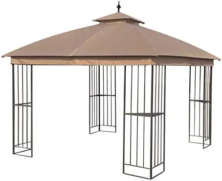Top for Garden Treasures 10 ft x 10 ft Brown Metal Square Semi- Gazebo Model #L-GZ038PST-F (Tan) Welding lens Led optical lens C
Top for Garden Treasures 10 ft x 10 ft Brown Metal Square Semi- Gazebo Model #L-GZ038PST-F (Tan) Welding lens Led optical lens C