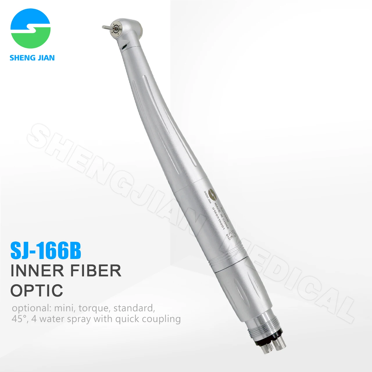 SHENGJIAN Dental LED Fibre Optic High Speed Handpiece Dental Air Turbine Coupling 2/4 Holes Coupler/Adaptor
SHENGJIAN Dental LED Fibre Optic High Speed Handpiece Dental Air Turbine Coupling 2/4 Holes Coupler/Adaptor