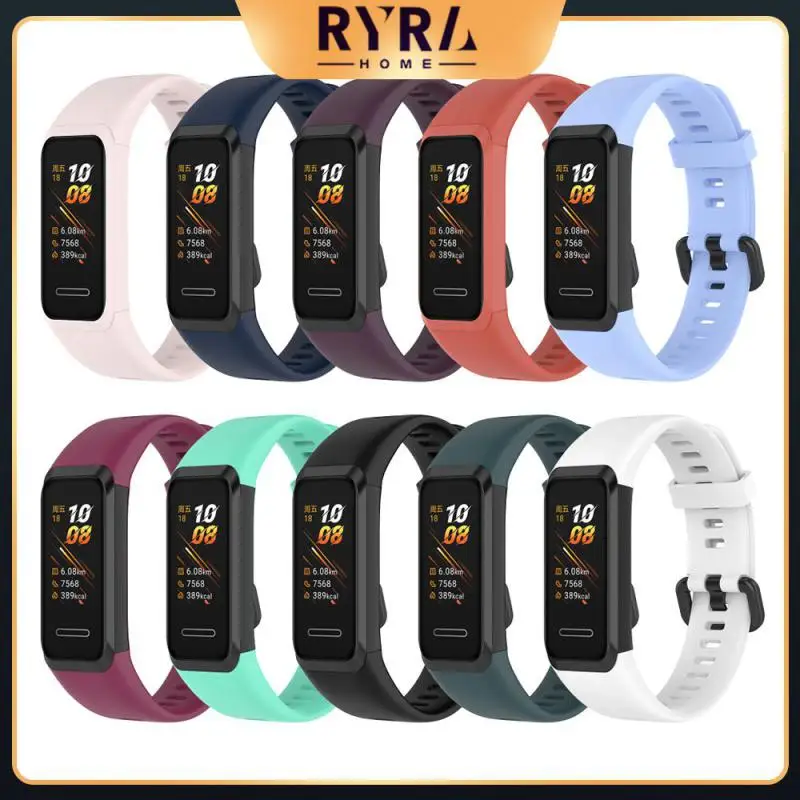 2/3/5PCS For Huawei Band 4 Wrist Band Bracelet Thickened Replacement Watchband Soft Correa Waterproof Watchband Unisex
2/3/5PCS For Huawei Band 4 Wrist Band Bracelet Thickened Replacement Watchband Soft Correa Waterproof Watchband Unisex