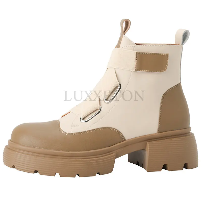 Ankle Boots Women Flat Platform Boots Fashion Autumn Winter Non-slip Waterproof Chunky Shoes Boots Keep Warm Shoes Mujer
Ankle Boots Women Flat Platform Boots Fashion Autumn Winter Non-slip Waterproof Chunky Shoes Boots Keep Warm Shoes Mujer
