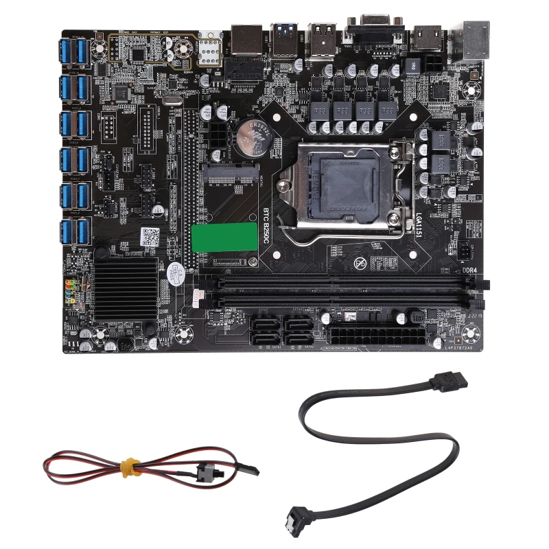 B250C BTC Майнер материнская плата DDR4 DIMMLGA 1151 поддержка 12 PCI-E X1 видеокарта
B250C BTC Майнер материнская плата DDR4 DIMMLGA 1151 поддержка 12 PCI-E X1 видеокарта