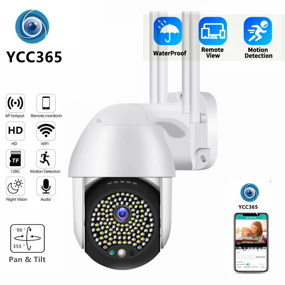 YCC365 Plus 2MP WIFI Speed Camera Outdoor 1080P Dome Video Surveillance Waterproof Wireless Home Protection Camera
YCC365 Plus 2MP WIFI Speed Camera Outdoor 1080P Dome Video Surveillance Waterproof Wireless Home Protection Camera
