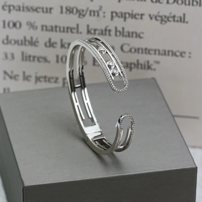 2023 New Zircon S925 Silver Men Bracelets Plating 18K Gold Women Bracelet Fashion Luxury Jewelry Valentine's Day Gift
2023 New Zircon S925 Silver Men Bracelets Plating 18K Gold Women Bracelet Fashion Luxury Jewelry Valentine's Day Gift