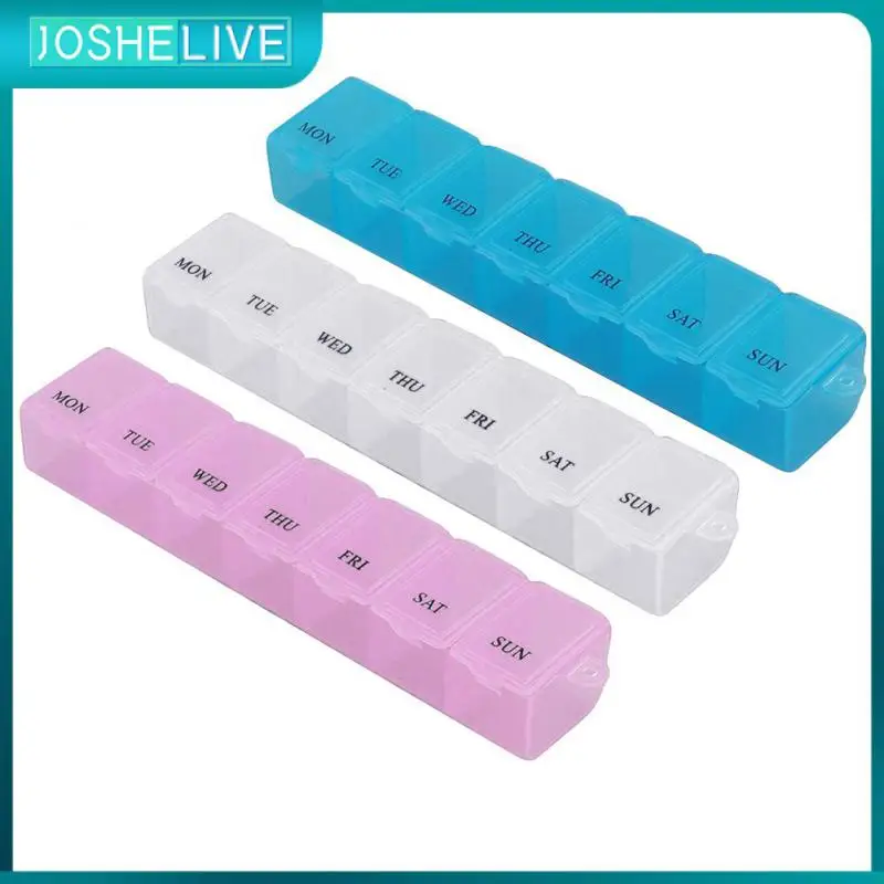 Portable Travel 7 Days Weekly Pill Case Drug Storage Container Pill Box Capsule Storage Case Organizer Small 7grids
Portable Travel 7 Days Weekly Pill Case Drug Storage Container Pill Box Capsule Storage Case Organizer Small 7grids