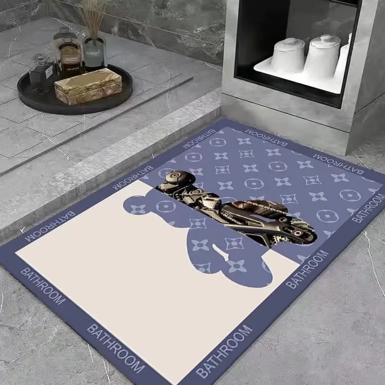 Bathroom diatom mud soft absorbent foot pad toilet bathroom door non-slip carpet home bathroom
Bathroom diatom mud soft absorbent foot pad toilet bathroom door non-slip carpet home bathroom