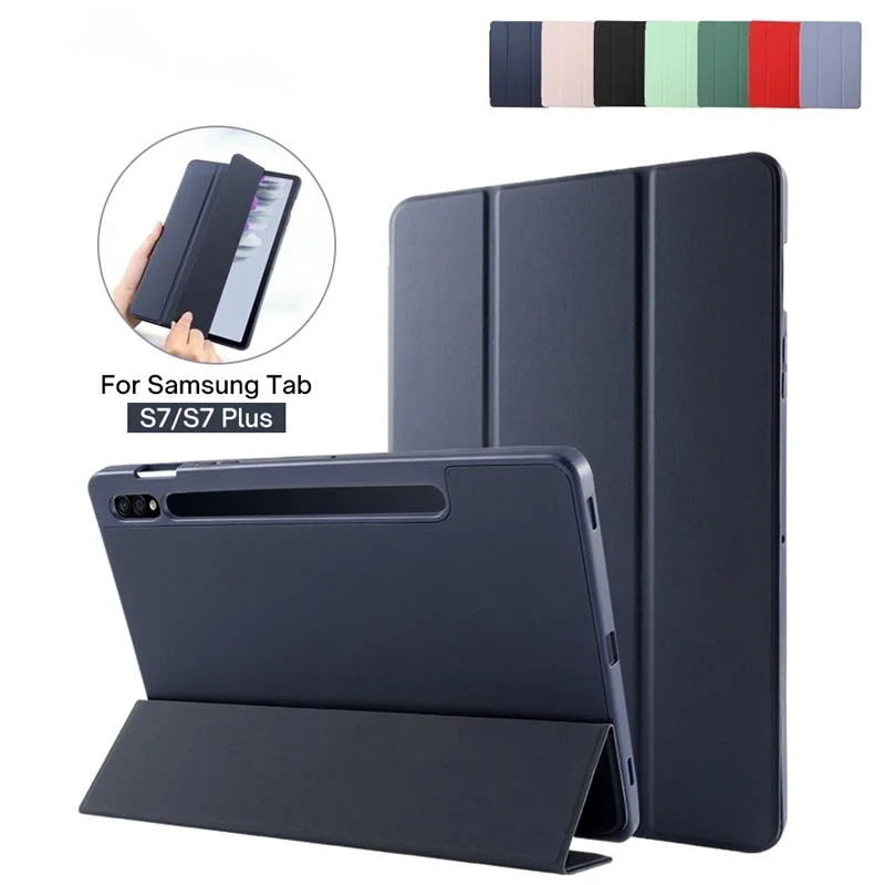 tablet silicone cover, magnetic case with ballpoint pen slot for Samsung Galaxy Tab S7 t870 11 S7 + t970 12.4
tablet silicone cover, magnetic case with ballpoint pen slot for Samsung Galaxy Tab S7 t870 11 S7 + t970 12.4