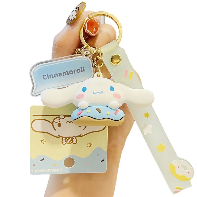 Sanrio Cartoon Animation Kawaii Cute Donut Series Pendant Cinnamoroll Doll Car Key Chain Exquisite Small Accessories Female
Sanrio Cartoon Animation Kawaii Cute Donut Series Pendant Cinnamoroll Doll Car Key Chain Exquisite Small Accessories Female