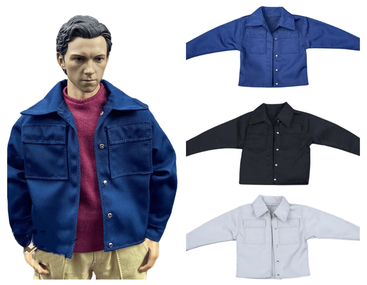 1/6Scale Model Clothing Multi-Pocket Shirt Jacket Men Women Soldier Fashion Accessories 12Inch Action Figure Body Doll
1/6Scale Model Clothing Multi-Pocket Shirt Jacket Men Women Soldier Fashion Accessories 12Inch Action Figure Body Doll