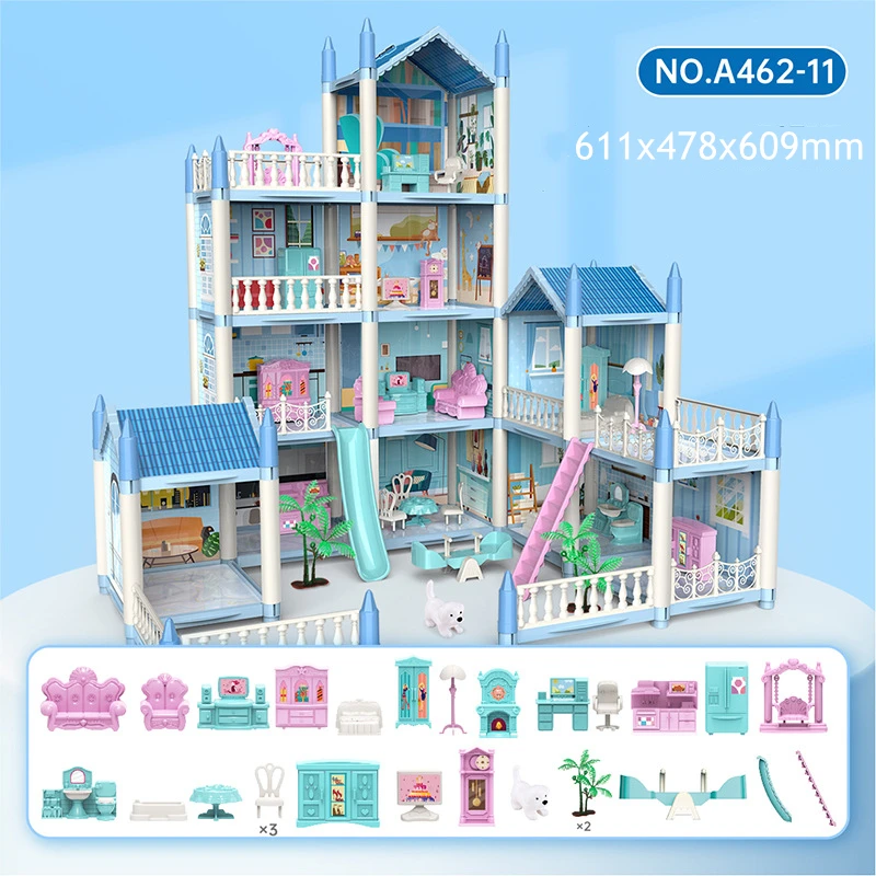 DIY 3D Cottage Lighting Villa Model Montessori Assembled Puzzle Large Size Doll House Set Family Castle Villa Children Toys Gift 
DIY 3D Cottage Lighting Villa Model Montessori Assembled Puzzle Large Size Doll House Set Family Castle Villa Children Toys Gift