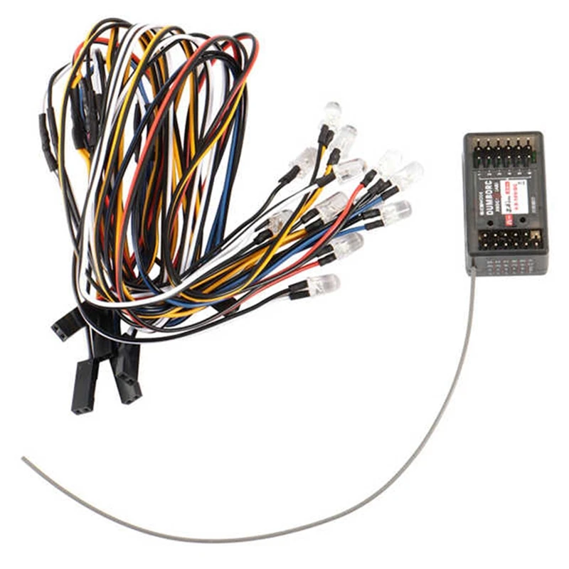 Dumborc X6DC 2.4G 6CH Receiver With LED Strip Light Control Board Module Set For RC Car Transmitter Spare Parts Accessories
Dumborc X6DC 2.4G 6CH Receiver With LED Strip Light Control Board Module Set For RC Car Transmitter Spare Parts Accessories