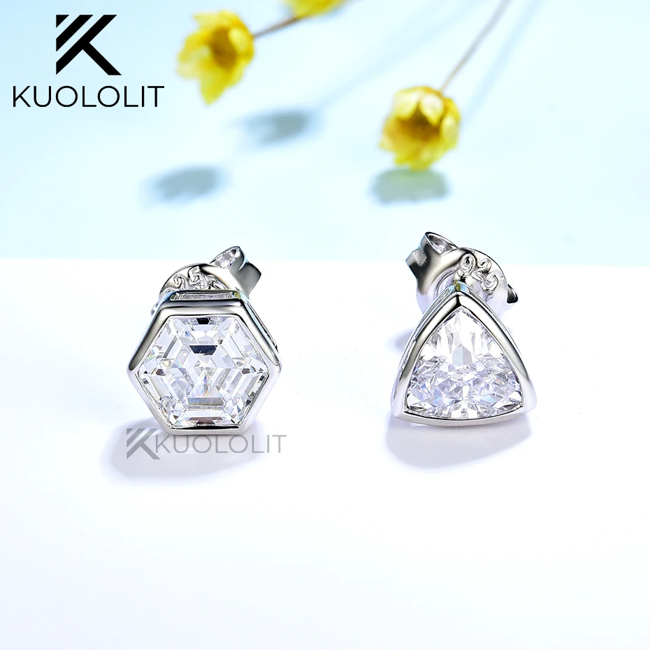 Kuololit серьги с муассанитом для женщин однотонные 18K 14K золотой треугольник шестиугольник Форма ободок для захвата вечерние Рождество
Kuololit серьги с муассанитом для женщин однотонные 18K 14K золотой треугольник шестиугольник Форма ободок для захвата вечерние Рождество
