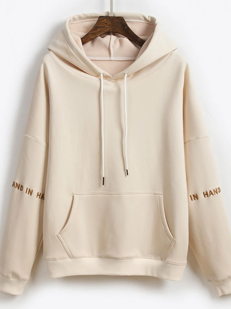 New Spring Autumn Women's Hoodie Fashion Wide Embroidery Velvet Hooded Pullover Outdoor Leisure Sports Long Sleeve Top
New Spring Autumn Women's Hoodie Fashion Wide Embroidery Velvet Hooded Pullover Outdoor Leisure Sports Long Sleeve Top
