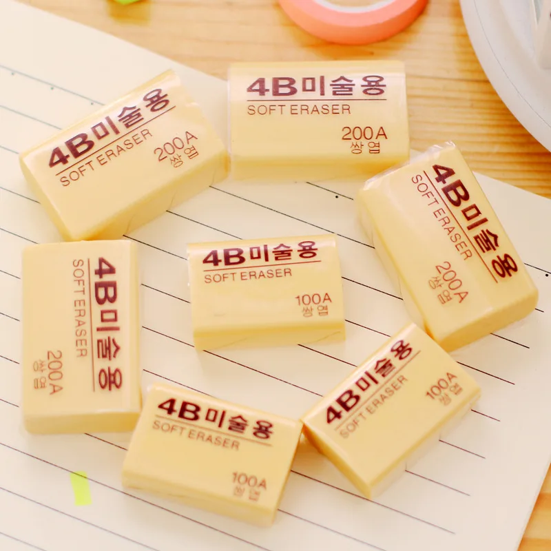 Examination Exclusive Eraser Elementary School Student Learning Stationery 4B Art Drawing Practical Office Eraser
Examination Exclusive Eraser Elementary School Student Learning Stationery 4B Art Drawing Practical Office Eraser