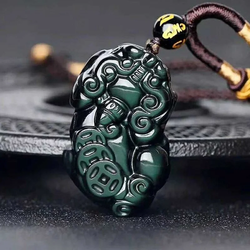 Natural Rainbow Obsidian Hand Carved Pendant Fashion Boutique Jewelry Men's and Women's Fox Necklace Gift Accessories
Natural Rainbow Obsidian Hand Carved Pendant Fashion Boutique Jewelry Men's and Women's Fox Necklace Gift Accessories