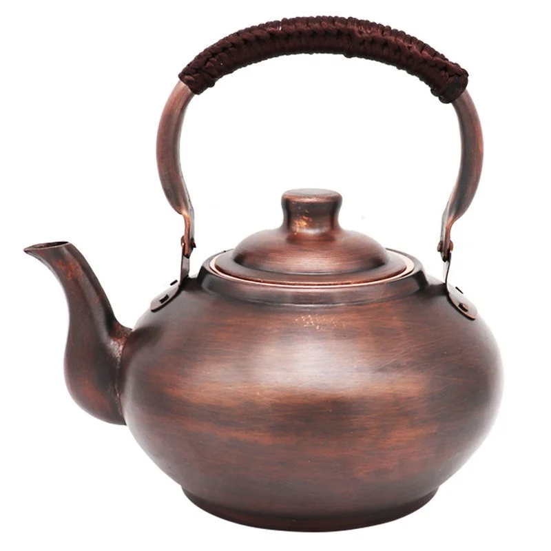 1.2L Chinese Red Copper Teapot Handmade Brew Tea Pot With Filter Boiling Kettle For Restaurant Health Teapot
1.2L Chinese Red Copper Teapot Handmade Brew Tea Pot With Filter Boiling Kettle For Restaurant Health Teapot
