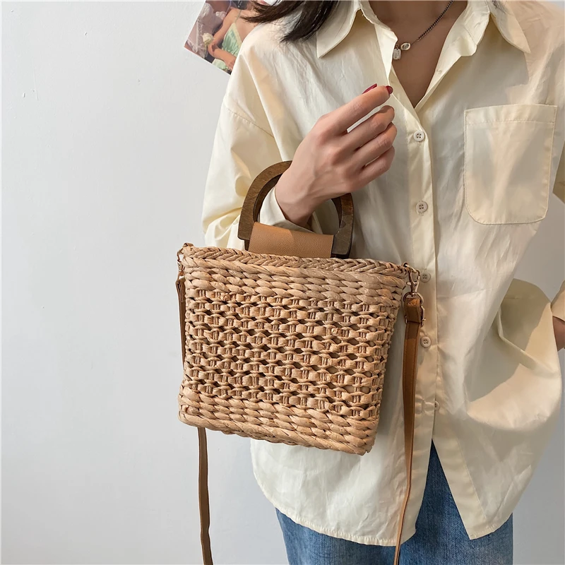 Women's Bag 2023 Crossbody Bags Handbags Korean Straw Solid Color Beach Summer Vacation Fashion Designer Female Shoulder
Women's Bag 2023 Crossbody Bags Handbags Korean Straw Solid Color Beach Summer Vacation Fashion Designer Female Shoulder