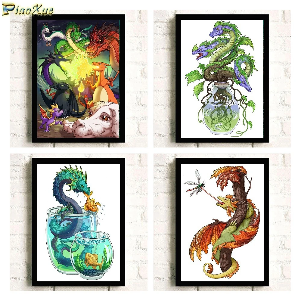 Animal Diy 5D Full Diamond Painting Cartoon Dragons and Unicorn Rhinestone Wall Art Cross Stitch Kit Home Decor Children Gift
Animal Diy 5D Full Diamond Painting Cartoon Dragons and Unicorn Rhinestone Wall Art Cross Stitch Kit Home Decor Children Gift