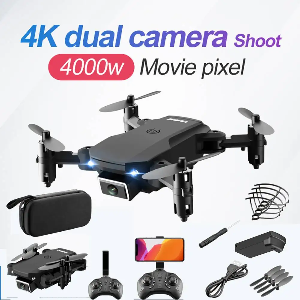 YLR/C S66 Dual WiFi RC Drone Helicopter 4K HD Dual Camera 2.4GHz 4CH Foldable RC Quadcopter Max 150M Mini RC Drone Aerial Toys
YLR/C S66 Dual WiFi RC Drone Helicopter 4K HD Dual Camera 2.4GHz 4CH Foldable RC Quadcopter Max 150M Mini RC Drone Aerial Toys