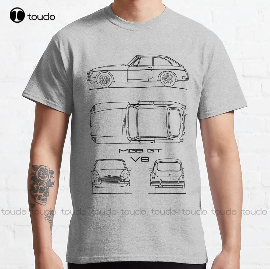 The Mgb Gt V8 Blueprint Black Classic T-Shirt Mens Tshirts Short Sleeve Funny Tee Shirts New Popular Xs-5Xl Unisex Streetwear
The Mgb Gt V8 Blueprint Black Classic T-Shirt Mens Tshirts Short Sleeve Funny Tee Shirts New Popular Xs-5Xl Unisex Streetwear