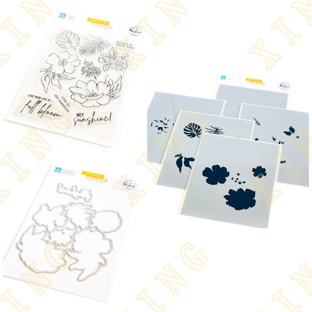 2023 New Sunshine on My Mind Metal Cutting Dies Stamps Stencil Scrapbook Diary Decoration Embossing Template DIY Greeting Card
2023 New Sunshine on My Mind Metal Cutting Dies Stamps Stencil Scrapbook Diary Decoration Embossing Template DIY Greeting Card
