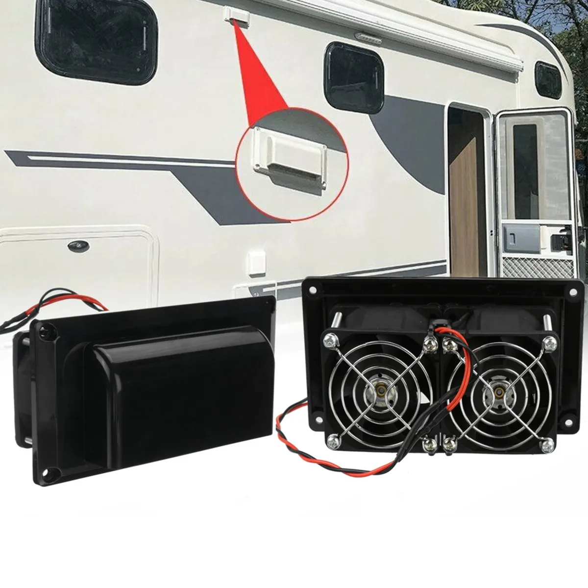 25W 12V Caravasn Motorhome Trailer Side Air Vent Fan RV Ventilation Exhaust Fans for Campers Trailer Boats Marine
25W 12V Caravasn Motorhome Trailer Side Air Vent Fan RV Ventilation Exhaust Fans for Campers Trailer Boats Marine