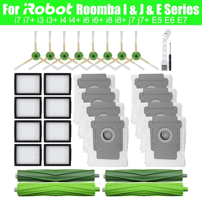 Replacement Parts For Irobot Roomba I3 I3+ I7 I7+ I4 I4+ I6 I6+ I8 I8+ J7 J7+ E5 E6 E7 Robot Vacuum Cleaner
Replacement Parts For Irobot Roomba I3 I3+ I7 I7+ I4 I4+ I6 I6+ I8 I8+ J7 J7+ E5 E6 E7 Robot Vacuum Cleaner