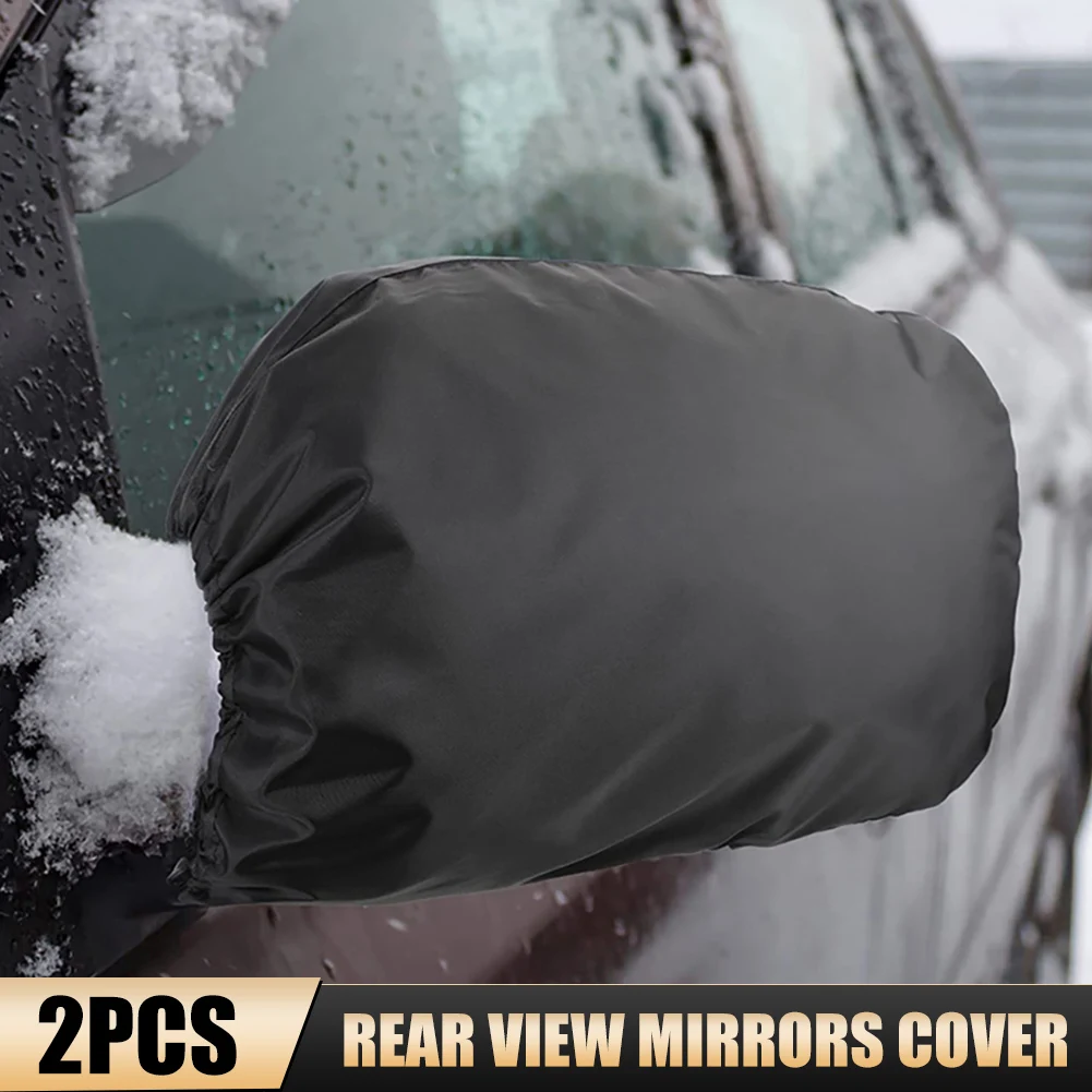 1Pair Rearview Mirror Snow Cover Winter Left and Right Side Mirror Protector Oxford Cloth Snow Freeze Dust Cover Car Accessories
1Pair Rearview Mirror Snow Cover Winter Left and Right Side Mirror Protector Oxford Cloth Snow Freeze Dust Cover Car Accessories