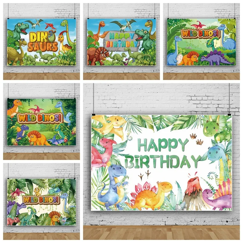 Dinosaur Background Cloth Jungle Forest Animal Background Banner Happy Kid's Birthday Party Decor Photo Prop
Dinosaur Background Cloth Jungle Forest Animal Background Banner Happy Kid's Birthday Party Decor Photo Prop