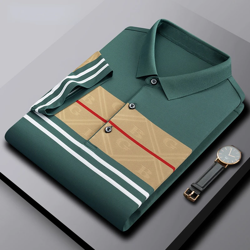 High-end Polo Tshirts for Men Short Sleeve Men's Clothing Striped 2022 Summer Luxury Tops Top Designer High-quality Logo Tees
High-end Polo Tshirts for Men Short Sleeve Men's Clothing Striped 2022 Summer Luxury Tops Top Designer High-quality Logo Tees