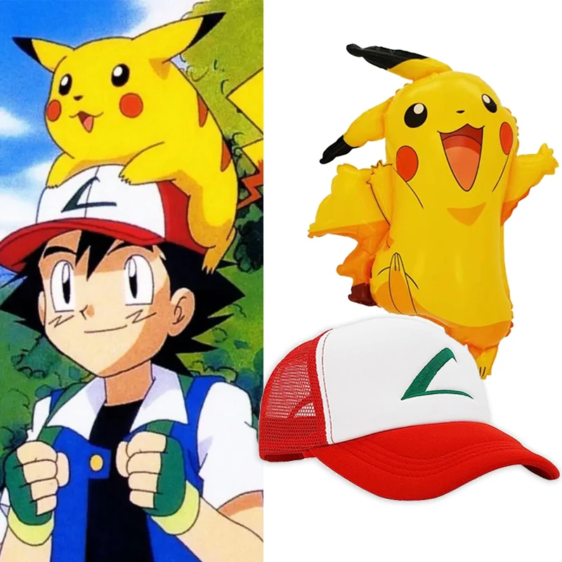 Cartoon Pikachu Baseball Caps Boy Children's Cap Pokemon Birthday Decoration Hat Balloons Party Favors Birthday Gift Toys Summer
Cartoon Pikachu Baseball Caps Boy Children's Cap Pokemon Birthday Decoration Hat Balloons Party Favors Birthday Gift Toys Summer