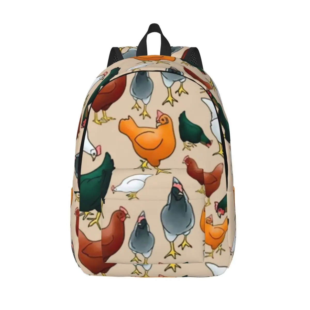 Colorful Chicken Canvas Backpacks Farming Roosters And Hens Bag Commuter Backpack Breathable Basic Bags
Colorful Chicken Canvas Backpacks Farming Roosters And Hens Bag Commuter Backpack Breathable Basic Bags