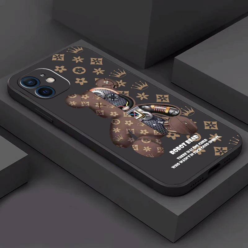 Fashion Luxury Ultra Cool Bear Phone Case For Apple iPhone 11 12 13 Pro 12 13 Mini X XR XS Max 6 6s 7 8 Plus Shell Cover Coque
Fashion Luxury Ultra Cool Bear Phone Case For Apple iPhone 11 12 13 Pro 12 13 Mini X XR XS Max 6 6s 7 8 Plus Shell Cover Coque