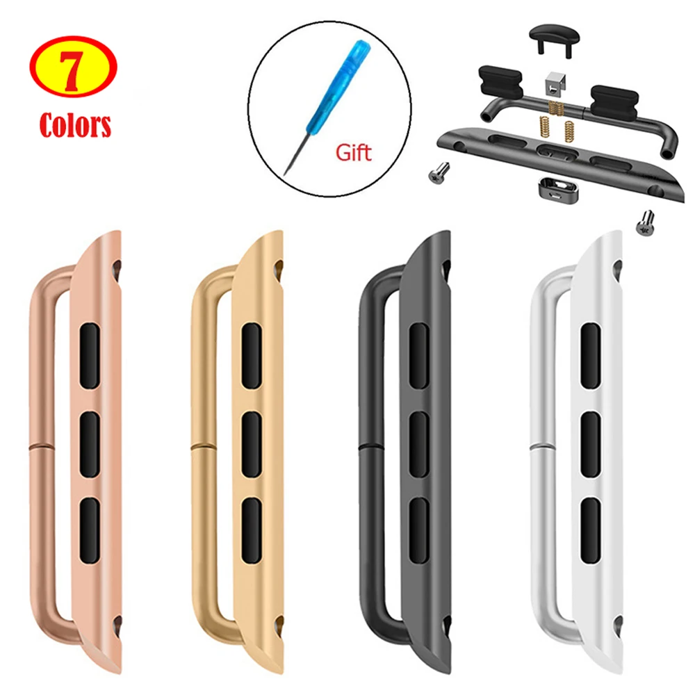 Adapter Connector For Apple Watch series 8/Ultra/7 6 SE 5 4 3 band 44mm 40mm iwatch 49mm 42mm 38mm accessories 41mm 45mm strap
Adapter Connector For Apple Watch series 8/Ultra/7 6 SE 5 4 3 band 44mm 40mm iwatch 49mm 42mm 38mm accessories 41mm 45mm strap