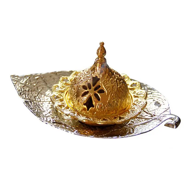 Ramadan Golden Metal Handheld Middle Eastern Arab Incense Burner European Leaf Tray Aroma Home Decoration Aromatherapy Burner
Ramadan Golden Metal Handheld Middle Eastern Arab Incense Burner European Leaf Tray Aroma Home Decoration Aromatherapy Burner