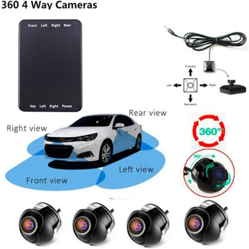 Универсальная автомобильная видеокамера с поворотом на 360 градусов, переключатель управления автомобильной камерой, 4-ходовой преобразова...
Универсальная автомобильная видеокамера с поворотом на 360 градусов, переключатель управления автомобильной камерой, 4-ходовой преобразова...