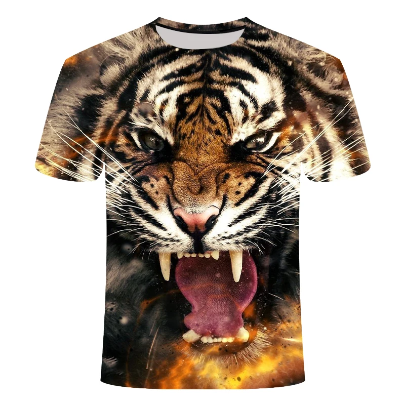 Summer 3d T Shirt Animal Lion Shirt Crew Neck Short Sleeve 3d T Shirt Men Funny T Shirt Mens Casual Fitness Tiger T Shirt
Summer 3d T Shirt Animal Lion Shirt Crew Neck Short Sleeve 3d T Shirt Men Funny T Shirt Mens Casual Fitness Tiger T Shirt