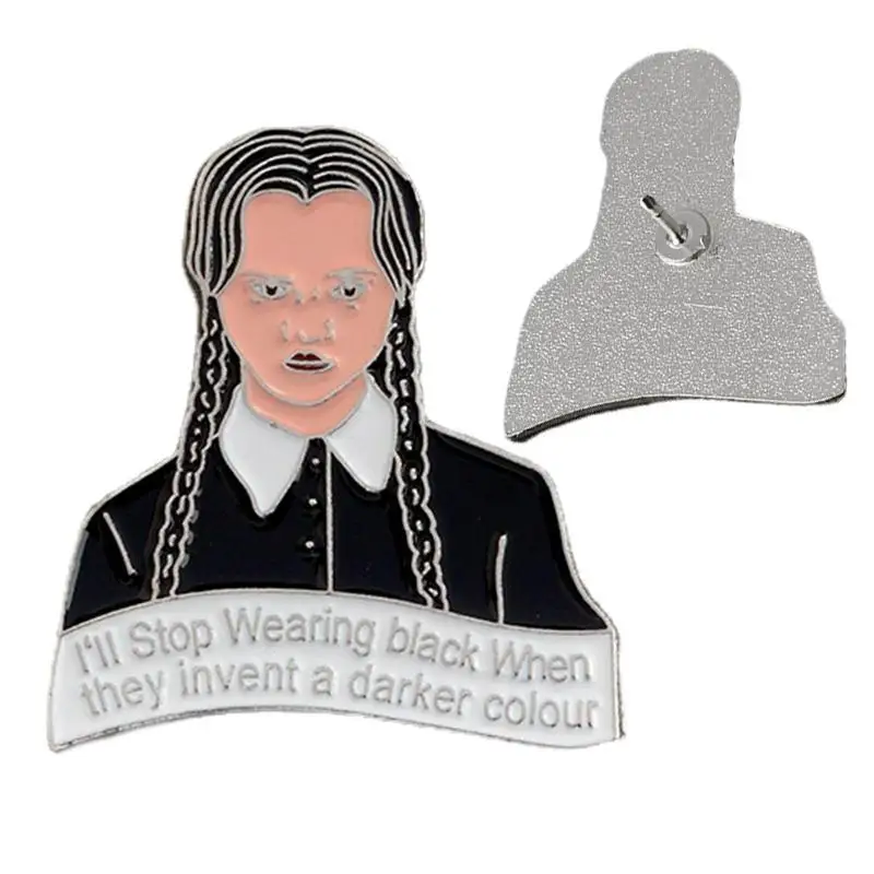 Cartoon2022 Addams TV Show Enamel Pin Lapel Brooch Metal Badge Jewelry AccessaryBadges Clothes Brooch
Cartoon2022 Addams TV Show Enamel Pin Lapel Brooch Metal Badge Jewelry AccessaryBadges Clothes Brooch
