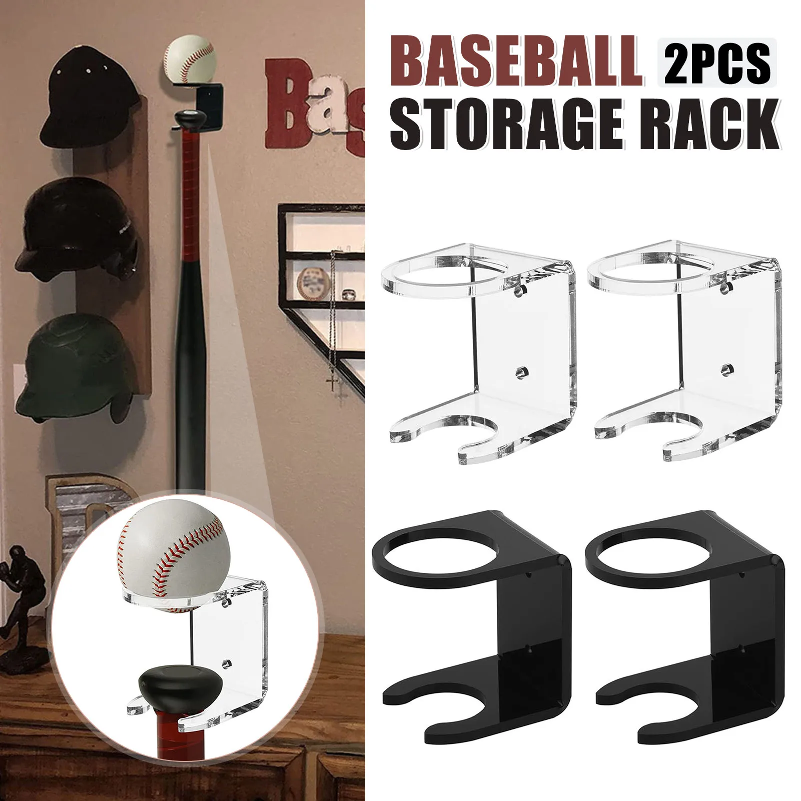 Baseball Storage Rack Wall Mounted Softball Holder Bat Display Stand forPortable Lightweight DesigInstallation Baseball Bracket
Baseball Storage Rack Wall Mounted Softball Holder Bat Display Stand forPortable Lightweight DesigInstallation Baseball Bracket