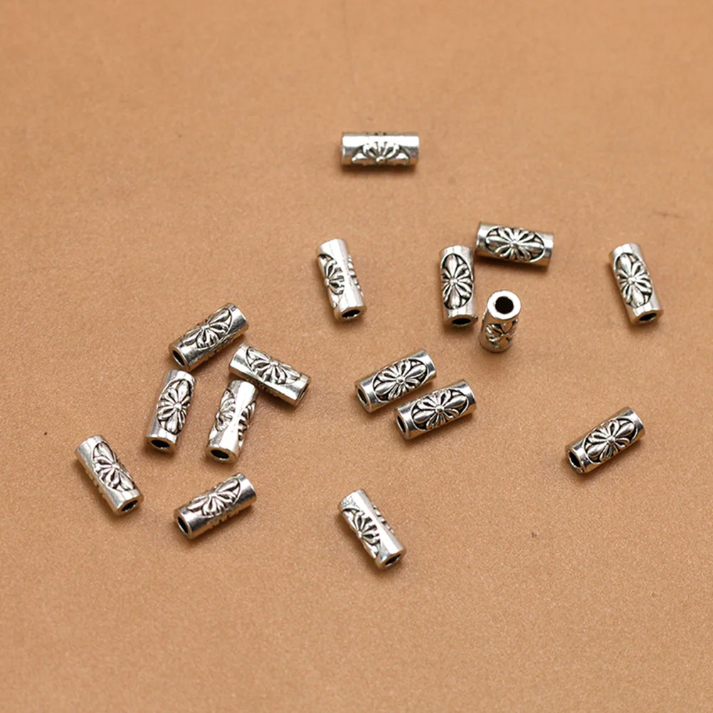 50pcs Alloy Retro Beads Pendants DIY Charms Jewelry Making Accessory for Necklace Bracelet ( Silver)
50pcs Alloy Retro Beads Pendants DIY Charms Jewelry Making Accessory for Necklace Bracelet ( Silver)