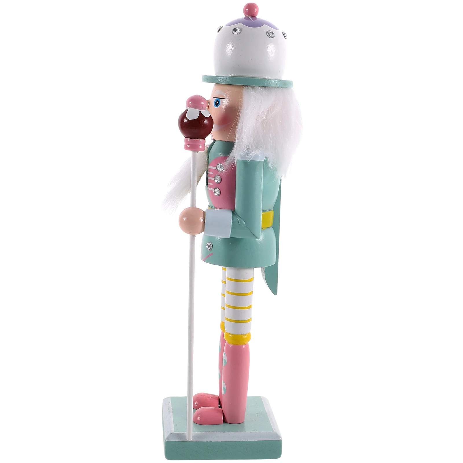 Christmas Nutcracker Figurine Wood Nutcracker Soldier Christmas Ornament Xmas Desktop Decoration 25x7.5x7cm
Christmas Nutcracker Figurine Wood Nutcracker Soldier Christmas Ornament Xmas Desktop Decoration 25x7.5x7cm