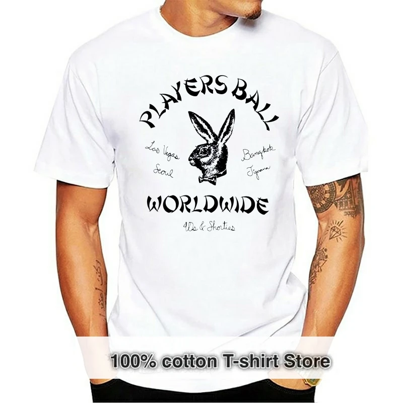 40S & Shorties Players Ball T-Shirt Short Sleeve Mens Streetwear Top White Summer O Neck Tops Tee Shirt
40S & Shorties Players Ball T-Shirt Short Sleeve Mens Streetwear Top White Summer O Neck Tops Tee Shirt