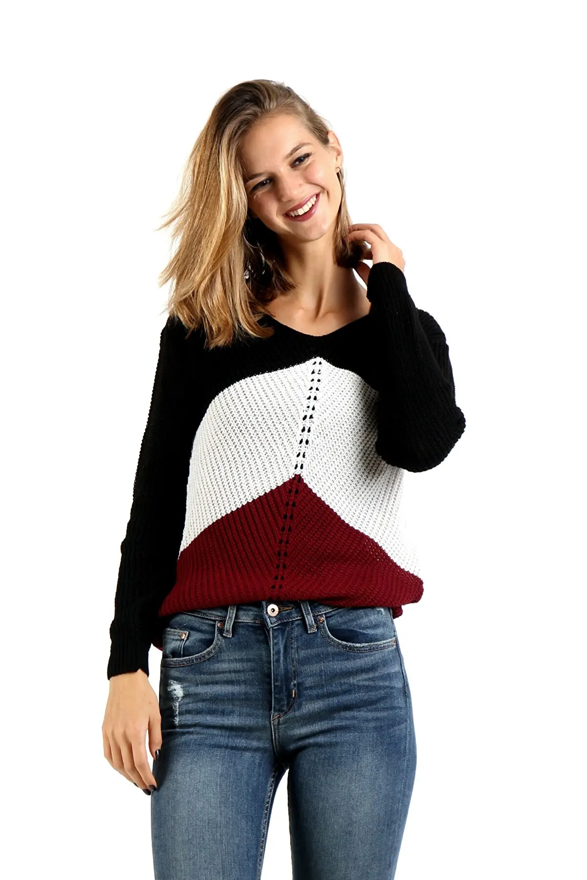 Female Black Sweater Traf Sweater Cardigan Tops Pullover Sweatshirt for Women 46302670
Female Black Sweater Traf Sweater Cardigan Tops Pullover Sweatshirt for Women 46302670