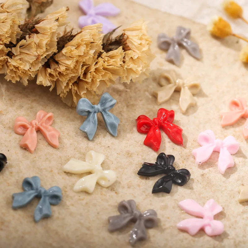 50pcs Resin Design Bow Tie Ribbon Parts Nail Kawaii Things Accessories Product Decoracion Uñas Rhinestones Charms Sticker
50pcs Resin Design Bow Tie Ribbon Parts Nail Kawaii Things Accessories Product Decoracion Uñas Rhinestones Charms Sticker