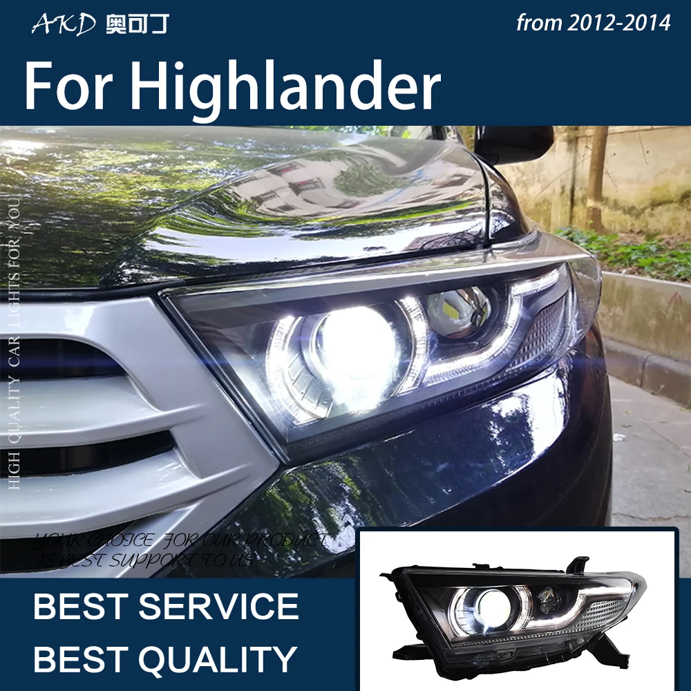 Car Lights For Highlander 2012-2014 Kluger LED Headlights Assembly Upgrade Aurora Design DRL Dynamic Turn Signal Lamp Flashlight
Car Lights For Highlander 2012-2014 Kluger LED Headlights Assembly Upgrade Aurora Design DRL Dynamic Turn Signal Lamp Flashlight