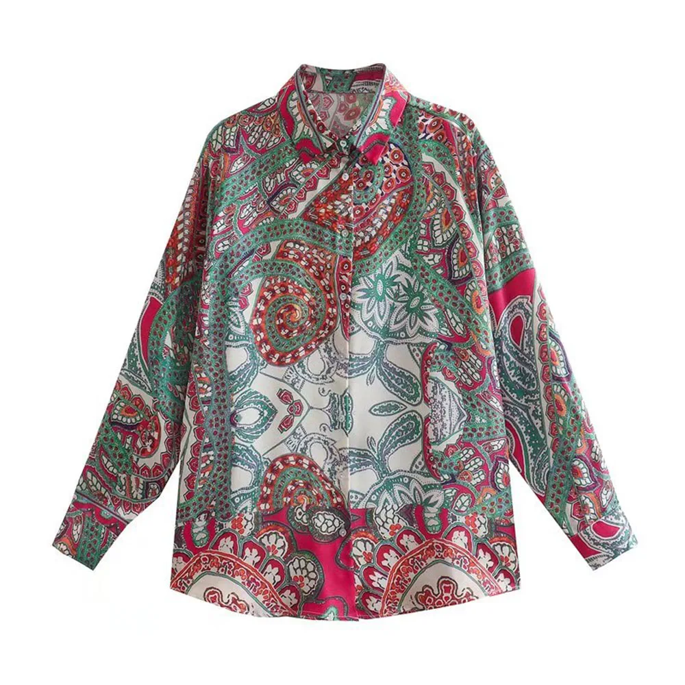 ZATRHMBM Woman Clothing Chic Lady Shirt The New Long Sleeve Printing Fashion Ladies Blouses 2022 Button Lapel Female Shirts Tops
ZATRHMBM Woman Clothing Chic Lady Shirt The New Long Sleeve Printing Fashion Ladies Blouses 2022 Button Lapel Female Shirts Tops