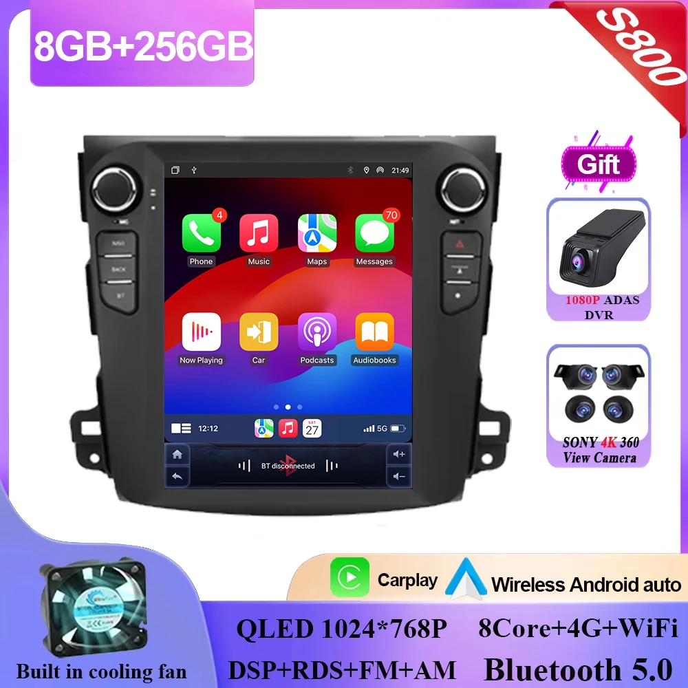 9,7 "Android 16 для Mitsubishi Outlander Xl 2 2008-2011, автомобильный радиоприемник, мультимедийный плеер, стереонавигация, GPS Carplay, 4G HDR экран
9,7 "Android 16 для Mitsubishi Outlander Xl 2 2008-2011, автомобильный радиоприемник, мультимедийный плеер, стереонавигация, GPS Carplay, 4G HDR экран