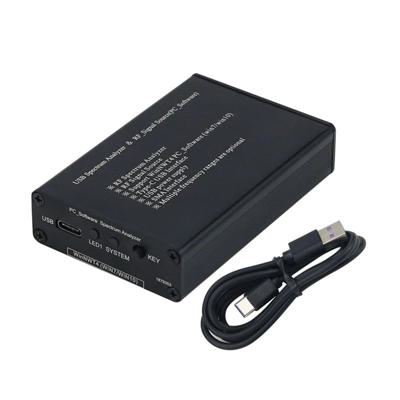 Promotion! 35M-4400M Spectrum Analyzer Tracking Generator WIN NWT4 RF Signal Generator RF Frequency Analysis Tools
Promotion! 35M-4400M Spectrum Analyzer Tracking Generator WIN NWT4 RF Signal Generator RF Frequency Analysis Tools